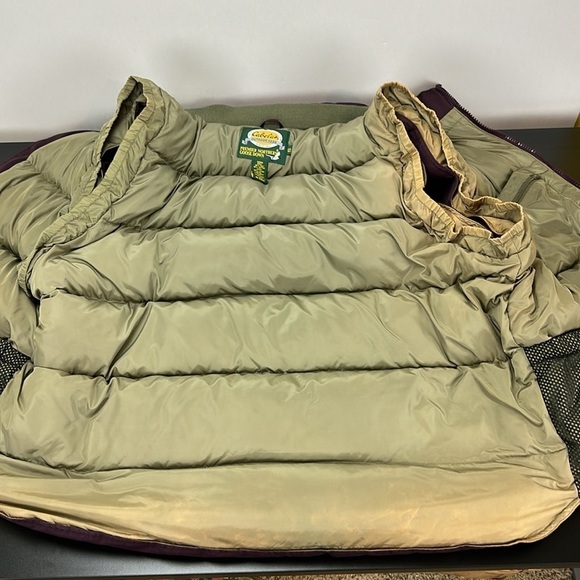 Cabela’s Premier Northern Goose Down Plum Puffer Vest 2XL Tall Outdoor Hunting - Picture 7 of 15